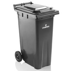 Avfallsbeholder 180L Grå