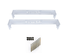 BenchK veggbeslag for ribbevegg Hvit farge - Sommerbutikken.no