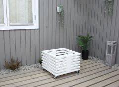 Blomsterkasse Cube 53x53x32,5 cm - Sommerbutikken.no