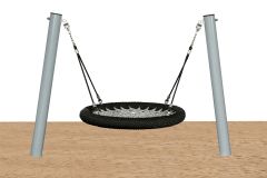 Edderkopphuske med vanlig fugleredehuske - Sommerbutikken.no