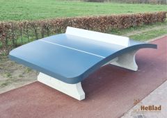 HeBlad Fotball-Bordtennisbord i betong - Sommerbutikken.no