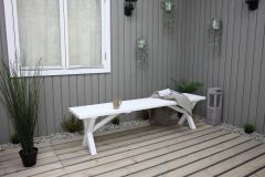 Hagebenk "Country" 180cm - Sommerbutikken.no