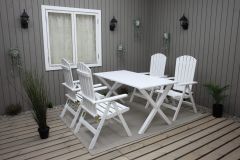 Hagemøbelsett Tvedestrand 150cm - Sommerbutikken.no