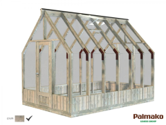 Hagestue Emilia 8,2 m2 i glass/tre - Sommerbutikken AS