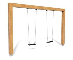 Huskestativ dobbel - Lerk - Sommerbutikken.no