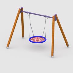 Huskestativ for fugleredehuske med ståloverligger - Sommerbutikken.no