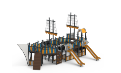 Karibisk skip - Metall - Sommerbutikken.no