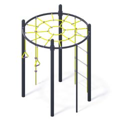 Sommerbutikken AS - Klatrestativ med klatrevegg for lekeplasser