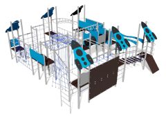 Lekeapparat/leketårn "Treningsstasjon for astronauter" - Sommerbutikken.no