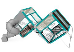 Lekeapparat Box modell 4 - Metall -Turkis - Sommerbutikken.no