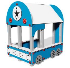 Lekebil/lekehus politibil - Sommerbutikken.no