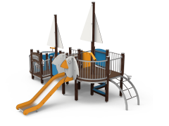 Leketårn/skip "Antillene" - Sommerbutikken.no