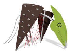 Leketårn/klatrestativ "Pterodactyl"- Sommerbutikken.no