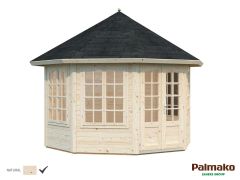 Lysthus Carmen 4 vinduer 9,2kvm - Sommerbutikken.no