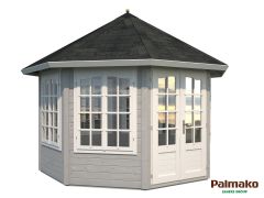 Lysthus Carmen 7 vinduer 9,2kvm - Sommerbutikken.no