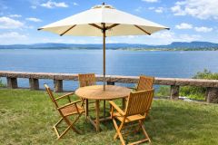 Hagemøbelsett Teak Jeløy - Sommerbutikken.no