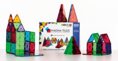 Magna-Tiles Transparent Byggesett 100 Deler