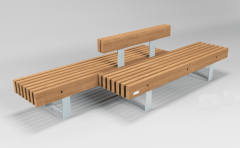 Parkbenk Exclusive Duplex MWS - Sommerbutikken AS