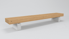 Parkbenk Exclusive BW3.0 - Sommerbutikken AS