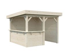 Paviljong Lena 8,3kvm - modell 2 - Sommerbutikken.no