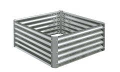 plantekasse i galvanisert stål 91x91cm - Sommerbutikken.no