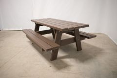 Parkmøbelsett i resirkulerte materialer - Sommerbutikken.no