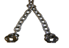 Rustfri kjetting med øyemutter - Sommerbutikken.no