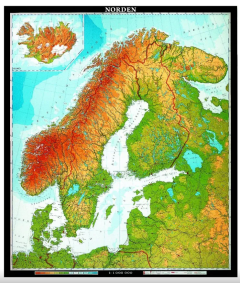 Skolekart Nordenkart - Sommerbutikken.no