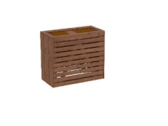 Sommerbutikken AS - Blomsterkasse romdeler medium - erstatter Hillhout-blomsterkassene