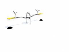 Sommerbutikken AS - Vippehuske i rustfritt stål for lekeplasser