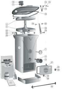 Sommerbutikken AS - Ekstradeler til gammel kompostbinge Biolan 220 