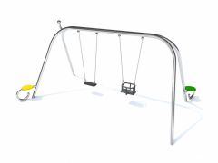 Sommerbutikken AS - Huskestativ i rustfrittstål for lekeplasser