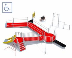 Sommerbutikken AS - Rullestolvennlig Lekeapparat Centaur