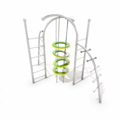 Sommerbutikken AS - Klatreapparat i rustfritt stål Eskalo 2