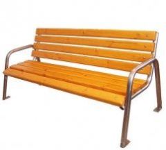 Sommerbutikken AS - Parkbenk med ryggstøtte