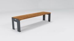 Sommerbutikken AS - Parkbenk Borro Uten Rygg