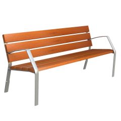 Sommerbutikken AS - Parkbenk Elegance Aluminium 1800x648x794mm