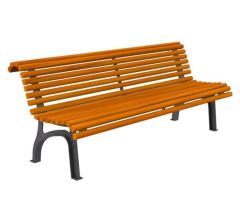 Parkbenk Citymax Plaza 180x76x77cm