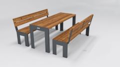 Sommerbutikken AS - Parkmøbelsett Borro V3