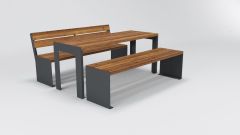 Sommerbutikken AS - Parkmøbelsett Capella Borro