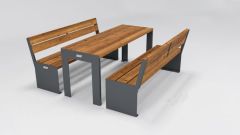 Sommerbutikken AS - Parkmøbelsett Capella Borro v3 