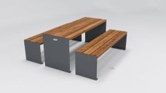 Sommerbutikken AS - Parkmøbelsett Capella v2