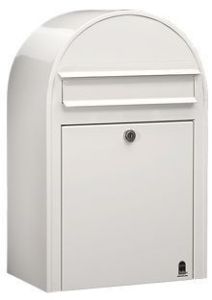 Postkasse Bobi Classic Hvit