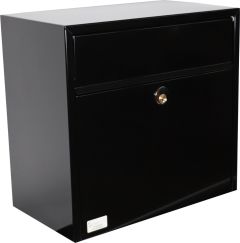Sommerbutikken AS - Postkasse Sandberg Solid Sort farge