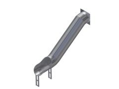 Sommerbutikken AS - Rutsjebane Rustfritt Stål - Rør rutsjebane