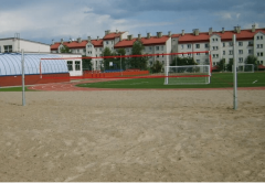 Sommerbutikken AS - Stolper Sandvolleyball Stål