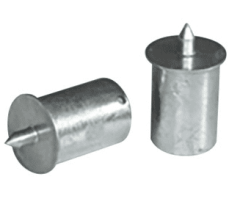 Sommerbutikken AS - Stålinnlegg med spyd til ishockeymål