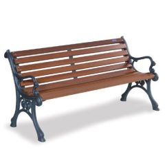 Sommerbutikken AS - Støpejernsbenk Lynn