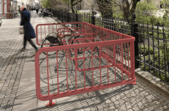 Sykkelparkering Kvadraturen 10 plasser - Modell 1