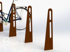 Sommerbutikken AS - Sykkelstativ Parken Corten